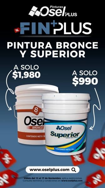 PINTURA BRONCE Y SUPERIOR OSEL